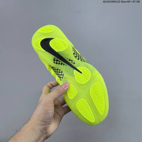 Nike Air Foamposite One Volt Neon Yellow Black EU 40-47 5 Basketball Shoe - Men's (BS-61762)