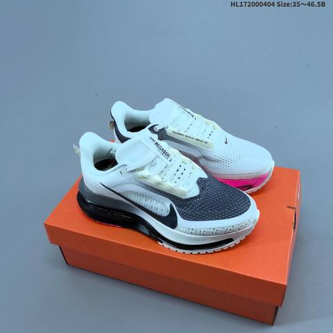 Nike Air Zoom Pegasus Premium White Black Grey Pink EU 35-46 5 Running Shoe - Unisex (BS-60934)