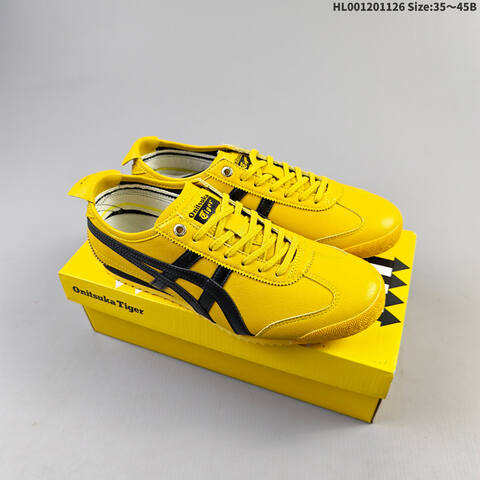 Onitsuka Tiger Mexico 66 SD Cream Black Orange 35-45 Sneaker Casual Sneakers - Unisex (BS-69224)