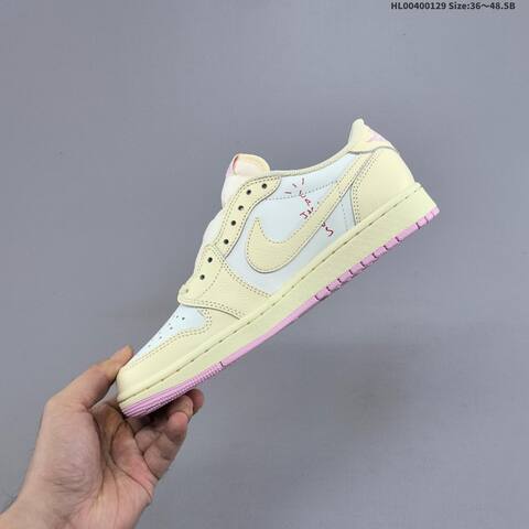 Travis Scott x Air Jordan 1 Low AIR JORDAN 1 Aj1 Lifestyle (BS-66781)