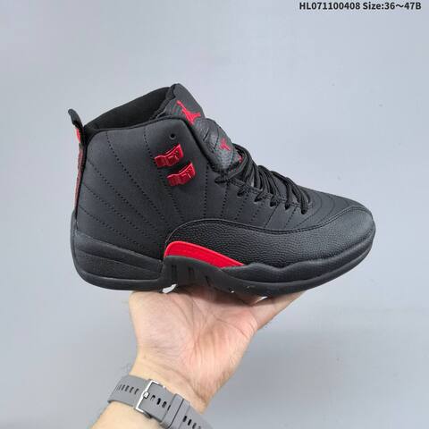 Air Jordan 12 Retro Bloodline Replica AIR JORDAN 12 Aj12 Lifestyle (BS-66289)