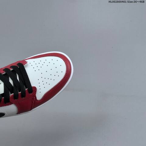 Air Jordan 1 Low OG Black Muslin Varsity Red Replica AIR JORDAN 1 Aj1 Lifestyle (BS-66369)
