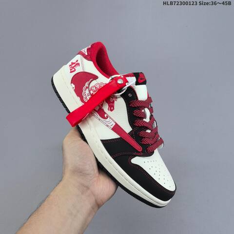 Nike Air Jordan 1 x Travis Scott AIR JORDAN DIY Lifestyle (BS-66871)
