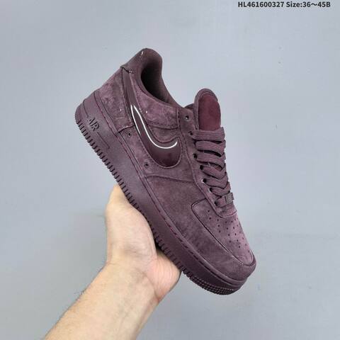 Nike Air Force 1 07 Burgundy Light Pink EU 36 45 Sneaker EU 36-45 - Unisex (BS-61092)