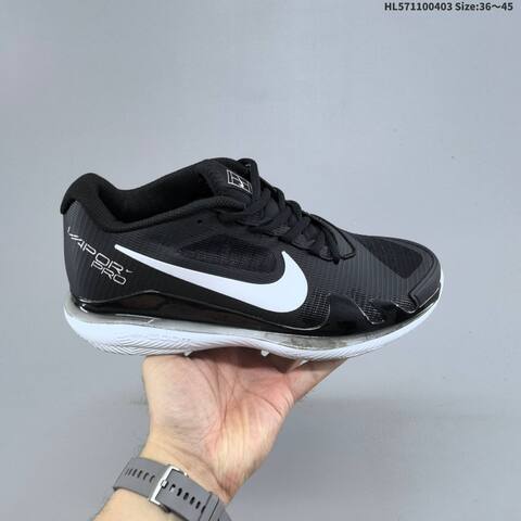 Nike Zoom Vapor Pro HC White Black EU 36-45 Tennis Shoe - Unisex (BS-60963)