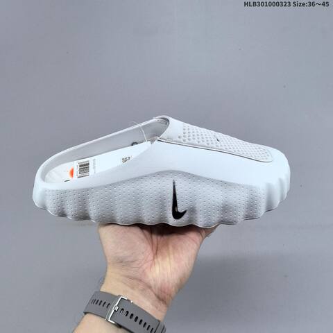 Nike Mind 001 Recovery Slide Off White Black Silver Orange EU 36-45 Slides - Unisex (BS-61178)