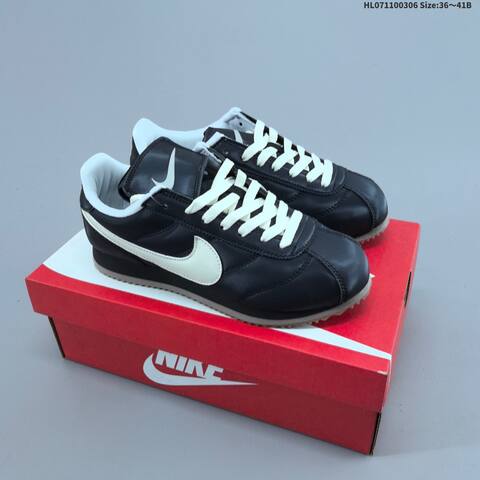 Nike Classic Cortez Nylon Black White Gum EU 36-41 Sneaker - Unisex (BS-61461)