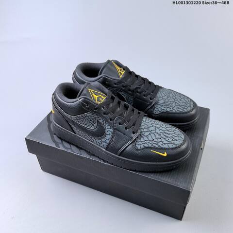 Air Jordan 1 Low Elephant SE AIR JORDAN 1 Aj1 Lifestyle (BS-67348)