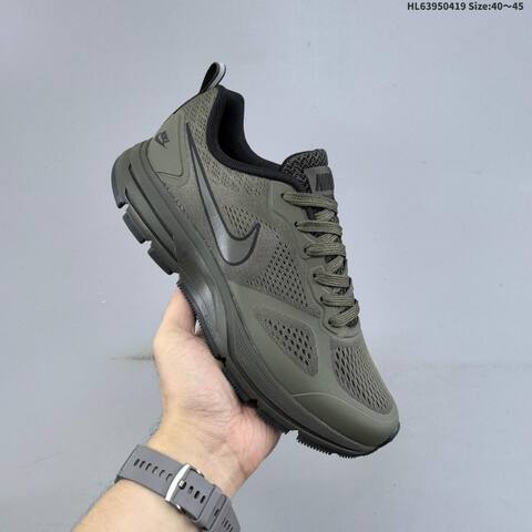 Nike Zoom Pegasus 26X Olive Green Black EU 40-45 Running Shoe - Men's (BS-60653)