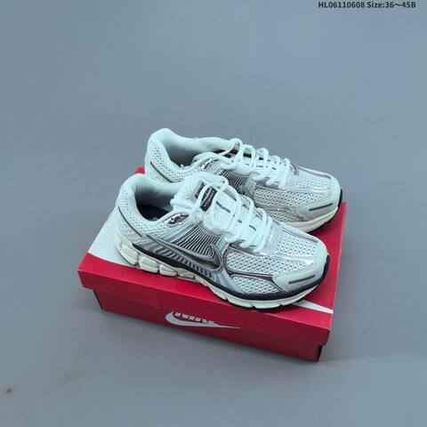 Nike Air Zoom Vomero 5 Silver Pink White Black EU 36-45 Running Shoe - Unisex (BS-59961)