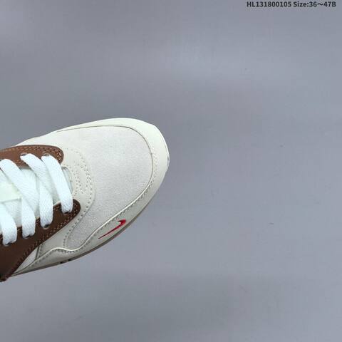 Nike Air Max 1 White Brown Black Beige Red EU 36-47 Sneaker - Unisex (BS-62214)