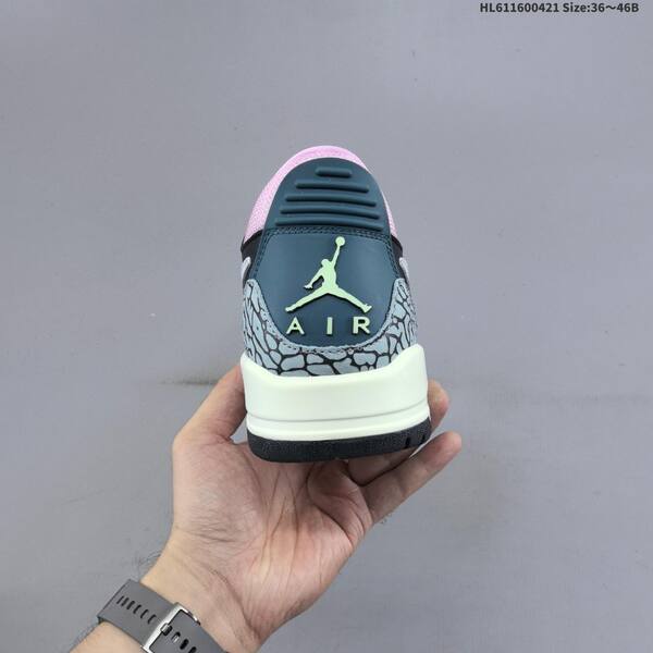 Jordan Legacy 312 Low black/blue-grey/mint green/pink EU 36-46 casual