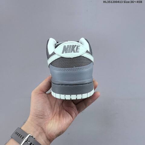 Nike SB Dunk Low Zoom Air Dark Grey Light Grey Mint White EU 36-45 Skate Shoe - Unisex (BS-60765)