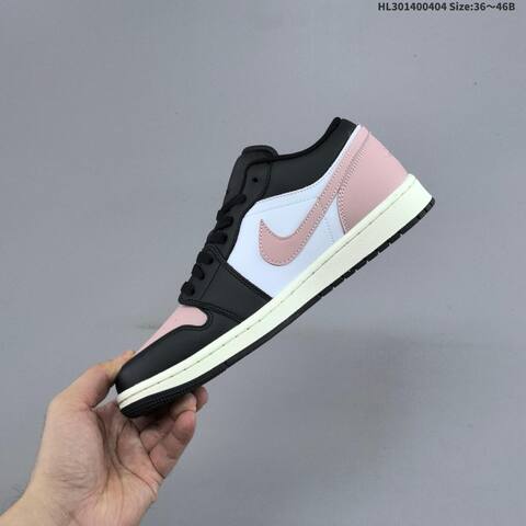Air Jordan 1 Low Lron Grey AIR JORDAN 1 Aj1 Lifestyle (BS-66316)