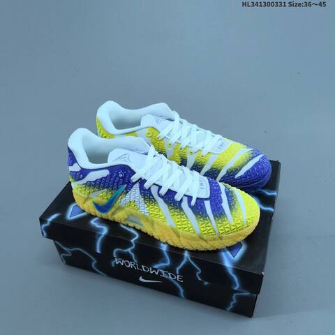 Nike JA3 EP Neon Yellow White Black EU 36-45 Basketball Shoe - Unisex (BS-61012)