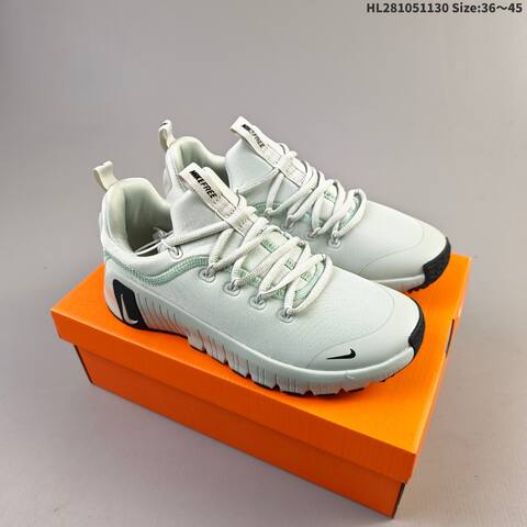 Nike Free Metcon 6 Light Blue White Dark Green Peach EU 36-41 Training Shoe - Unisex (BS-62929)