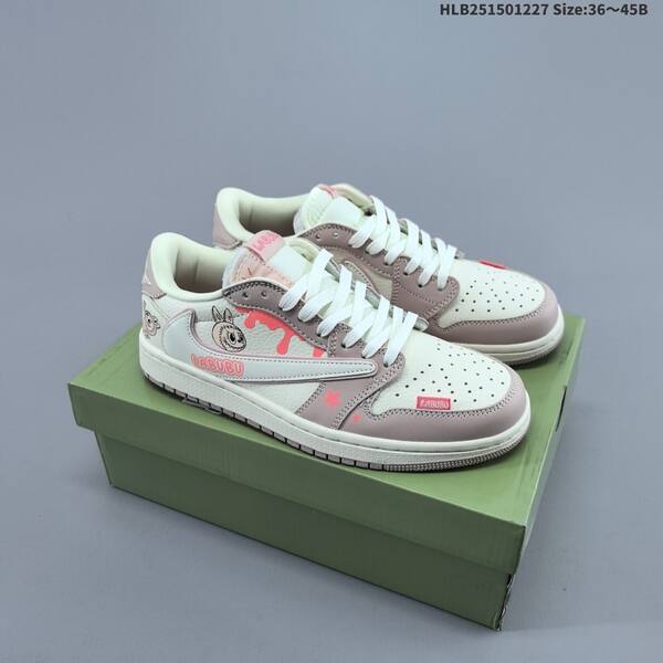 Nike Air Jordan 1 Low white/blue multi-color 36~45 lifestyle