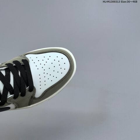 Air Jordan 1 Low OG Medium Olive AIR JORDAN 1 Aj1 Lifestyle (BS-66547)