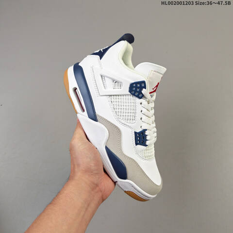Nike SB x Air Jordan 4 Retro AIR JORDAN 4 Aj4 Lifestyle (BS-67553)