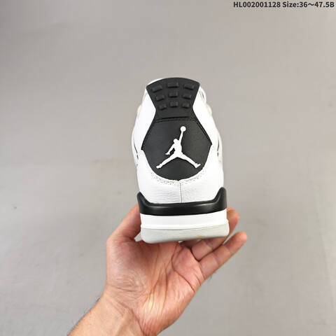 Air Jordan 4 Retro Military Black AIR JORDAN 4 Aj4 Lifestyle (BS-67639)