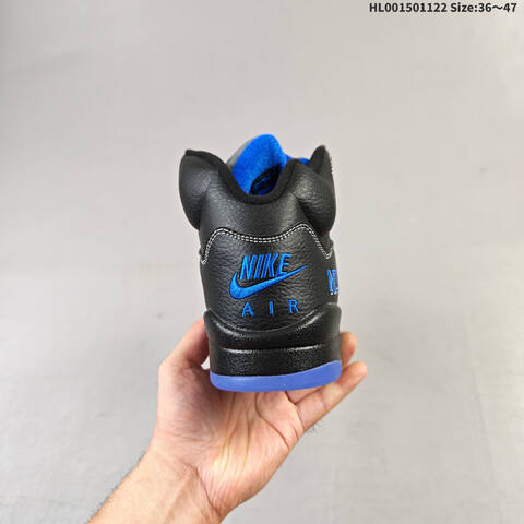 Awake NY x Air Jordan 5 Retro Racer Blue AIR JORDAN 5 Aj5 5 Awake NY Jord Lifestyle (BS-67733)