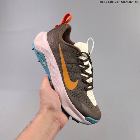 Nike Wildhorse 10 Blue White Brown Orange EU 36-45 Trail Shoe - Unisex (BS-62584)