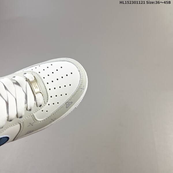 Nike Air Force 1 Low 07 white light grey blue EU 36-45 sneaker