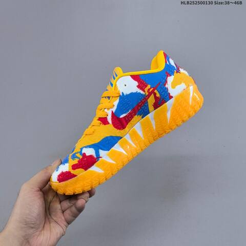 Nike ZoomX HF2794-011 Red White Yellow Blue EU 38-46 Basketball Shoe - Unisex (BS-61651)