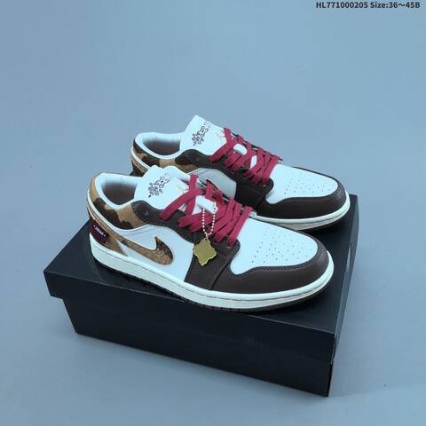 Air Jordan 1 Low Year Of The Horse CNY AIR JORDAN 1 Aj1 Lifestyle (BS-66695)