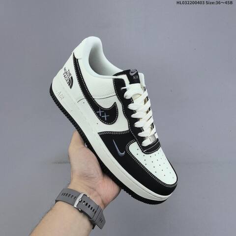 Nike Air Force 1 07 Low Off White Dark Green Grey Black EU 36-45 Sneaker - Unisex (BS-60964)