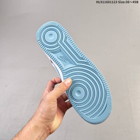 Nike Air Force 1 Low Light Blue White EU 36-45 Sneaker - Unisex (BS-63197)