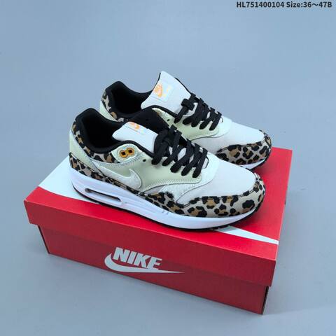 Nike Air Max 1 White Grey Blue Neon Volt Navy Green EU 36-47 Sneaker - Unisex (BS-62252)