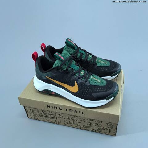 Nike ReactX Wildhorse 10 FV2338-015 Black White Yellow EU 36-45 Trail Shoe - Unisex (BS-61308)