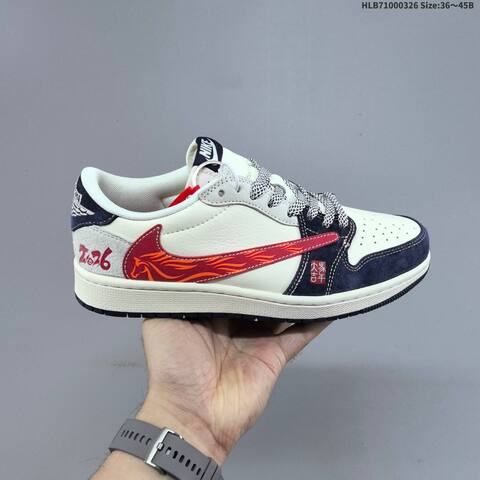 Air Jordan 1 Low AIR JORDAN 1 3D LX1988-8 Lifestyle (BS-66440)