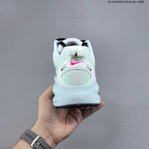 Nike Vomero 18 ReactX Air Zoom White Mint Black Pink Light Blue EU 36-46 Running Shoe - Unisex (BS-60762)