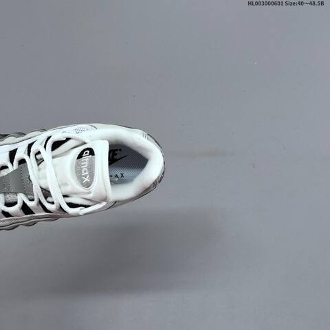 Nike Air Max 95 White Light Grey Dark Grey Black EU 40-48 5 Running Shoe - Men's (BS-60023)