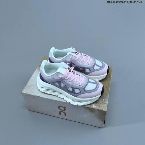 On Running Cloudtilt Remix Multicolor Black Blue White Red 24-35 Running Shoe Running Sneakers - Women's (BS-69521)