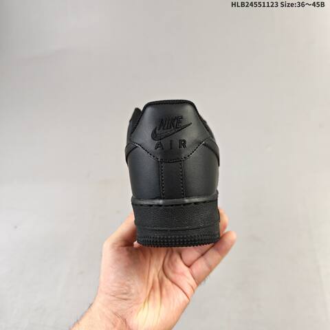 Nike Air Force 1 07 All Black EU 36-45 Sneaker - Unisex (BS-63192)