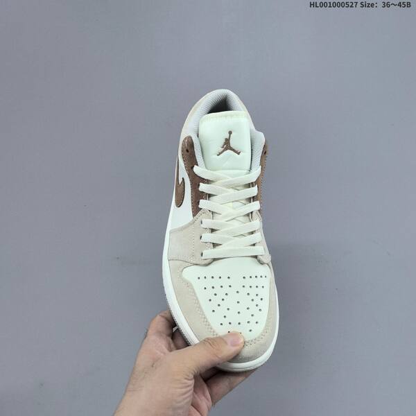 Jordan Air Jordan 1 Low white / beige / brown 36~45B casual