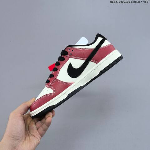 Nike Dunk Low Retro DIY 2026 Year Of The Horse Sail Red Black Yellow EU 36-45 Skate Shoe - Unisex (BS-61642)