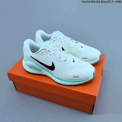 Nike Zoom Structure 26 White Black Red Grey EU 35 5-45 Running Shoe - Unisex (BS-62474)