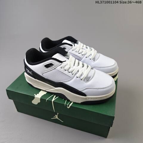 Air Jordan 4 Retro Flight Court AIR JORDAN 4 Aj4 Lifestyle (BS-67850)