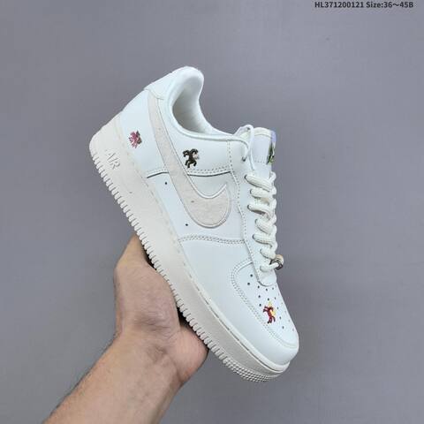 Nike Air Force 1 07 LV8 Off White Sail Multicolor EU 36-45 Sneaker - Unisex (BS-61847)