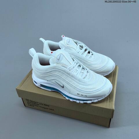 Nike Air Max 97 White Light Blue Silver EU 36-45 Sneaker - Unisex (BS-61161)