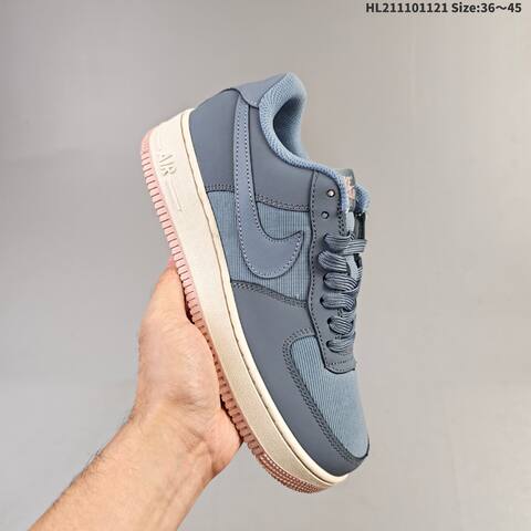 Nike Air Force 1 07 White Gum Brown Tan Black EU 36-45 Sneaker - Unisex (BS-63339)