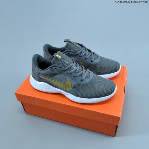 Nike Flex Experience RN 9 Navy Blue Silver White EU 36-45 Running Shoe - Unisex (BS-61189)