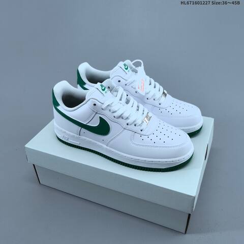 Nike Air Force 1 07 Low White Dark Navy Blue EU 36-45 Sneaker - Unisex (BS-62395)