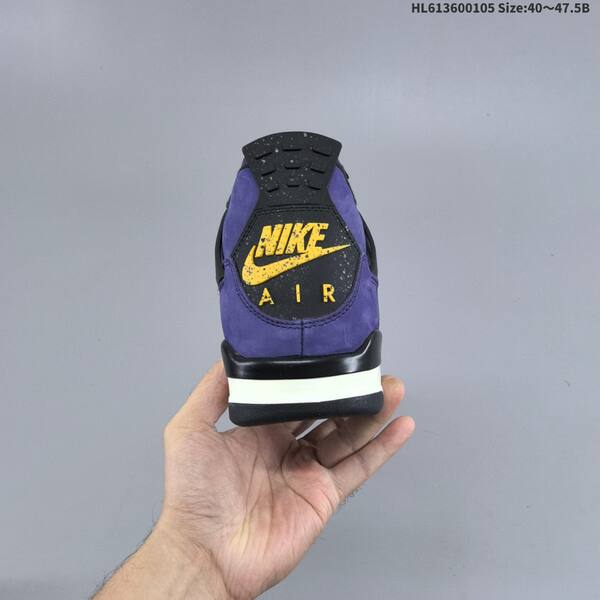 Jordan Air Jordan 4 Retro OG Imperial Purple Black Grey Yellow EU 40-47 5 basketball lifestyle