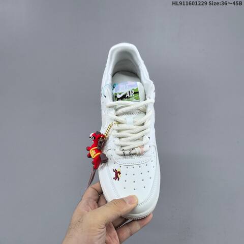Nike Air Force 1 07 IQ1143-100 White Multicolor EU 36-45 Sneaker - Unisex (BS-62345)