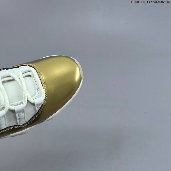 Jordan Air Jordan 11 Retro Low white metallic gold 36 47 basketball lifestyle